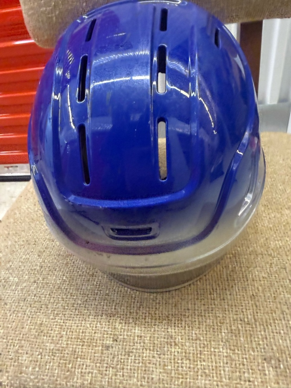 Blue Safety Hard Hat - Picture 5 of 7